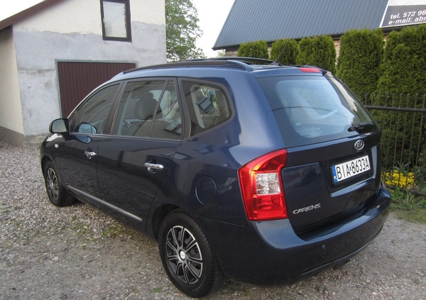 Kia Carens cena 14800 przebieg: 129000, rok produkcji 2007 z Zabłudów małe 301